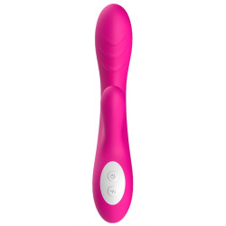 Generique Vibro Rabbit chauffant Spark 22cm Rose